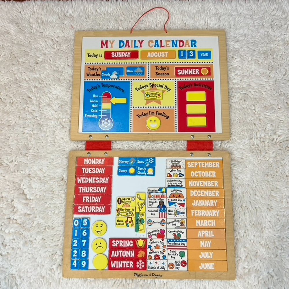 Melissa & Doug My Daily Calendar